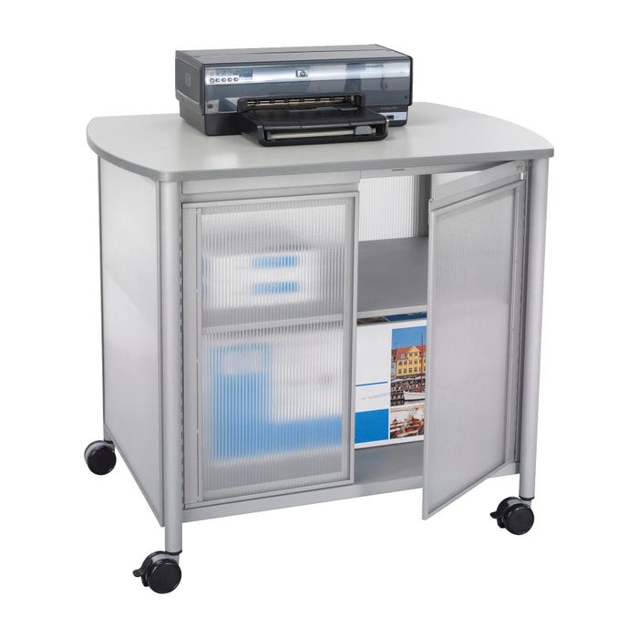 Safco Impromptu Mobile Machine Stand, Gray, 34-3/4 x 25-1/2 x 30-3/4 Inches, 100 lbs
