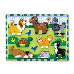 Melissa & Doug Pets Chunky Puzzle, Item Number 082692