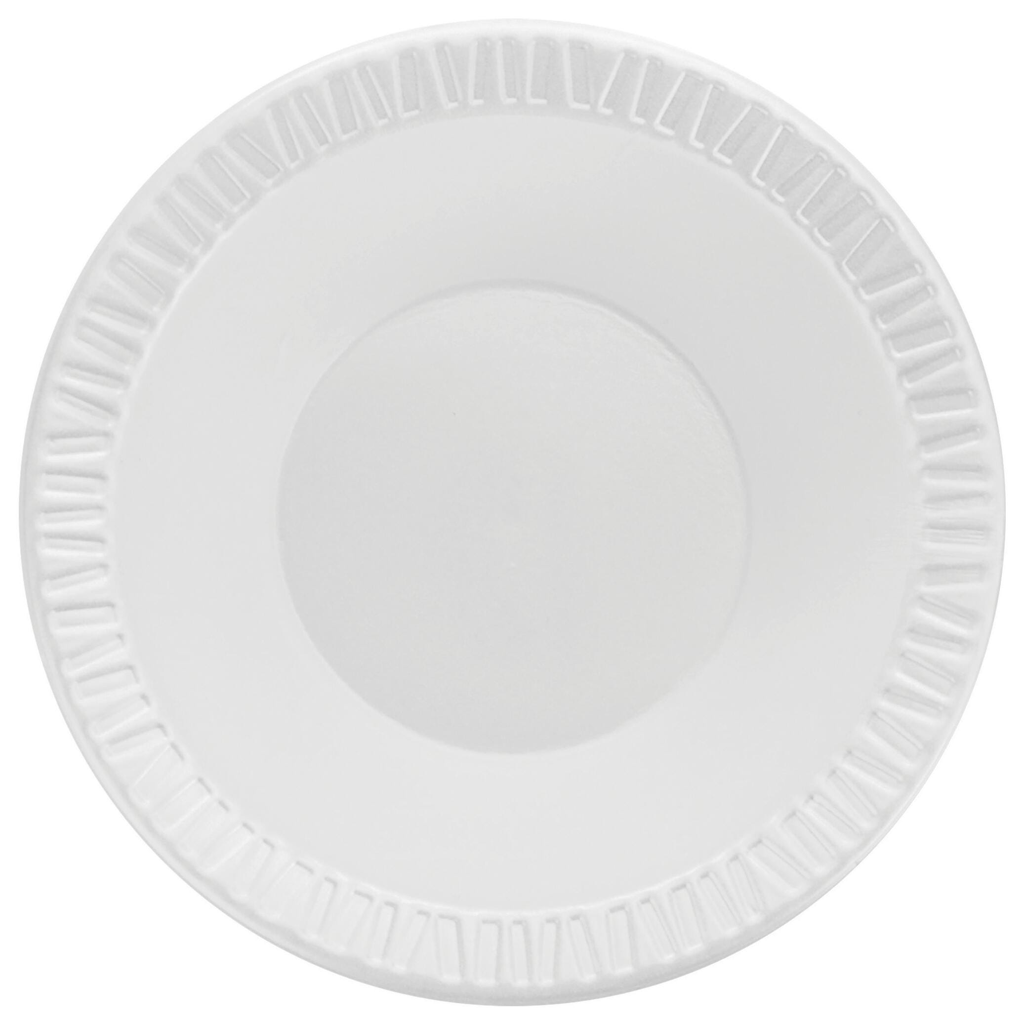 Dart Classic Laminated Dinnerware Bowl -- Foam Plastic Bowls, 10-12oz., Round, 125/PK, White, Item Number 2007520