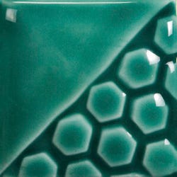 Mayco Elements Glaze, Pint, EL-136 Lapis Lagoon, Semi-Opaque