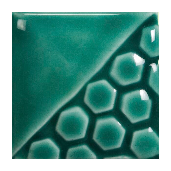 Mayco Elements Glaze, Pint, EL-136 Lapis Lagoon, Semi-Opaque