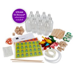 STEAM On Demandยฎ 3-5 Kit: Lung Model and Hydraulic Bridge Lessons