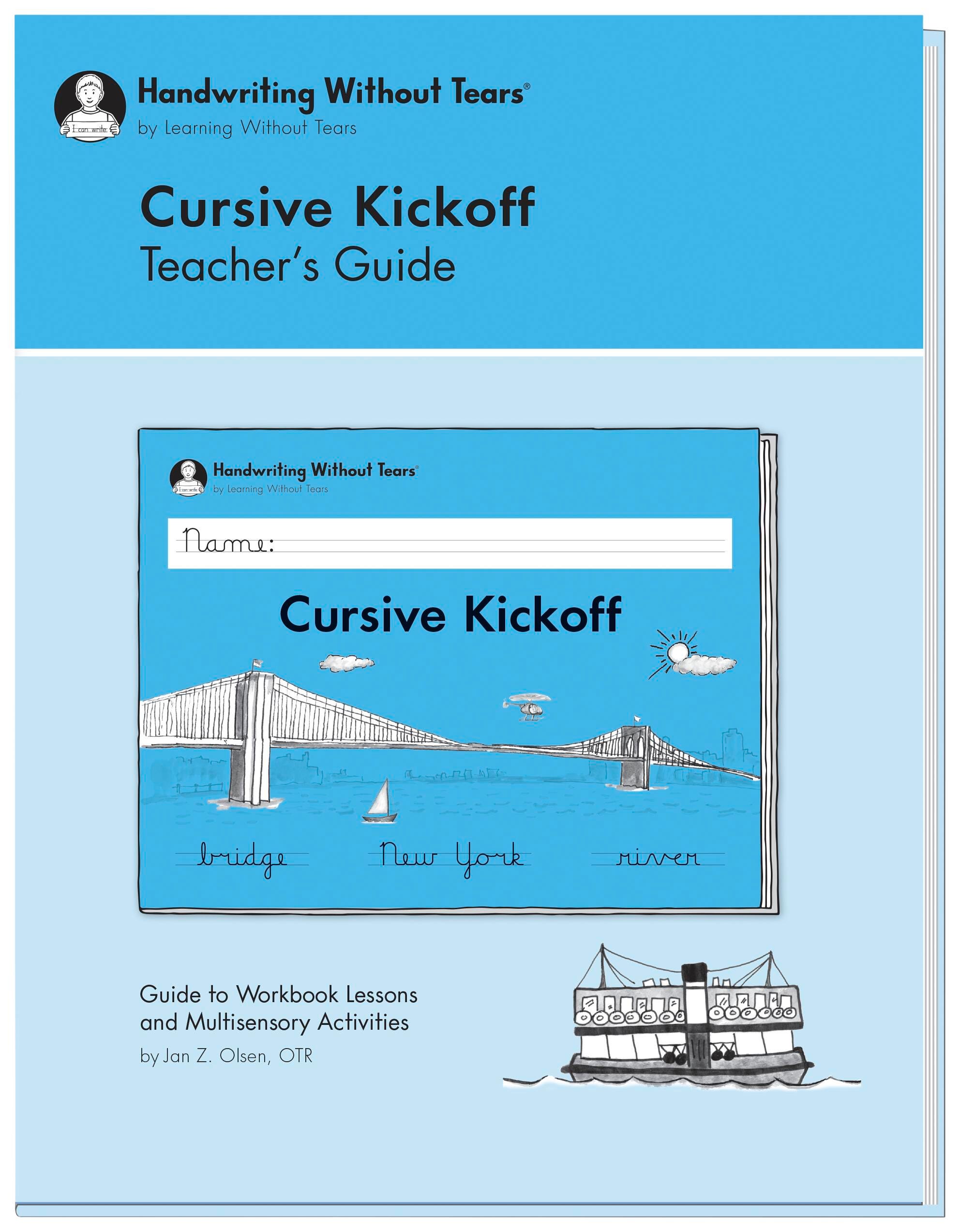 Handwriting Without Tears Cursive Kickoff Teacher's Guide 2020882