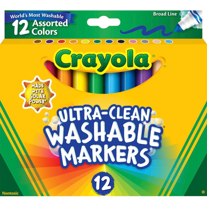Washable Markers, Item Number 024031