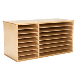 Childcraft Construction Paper Holder, 29-1/2 x 13 x 15 Inches 071988