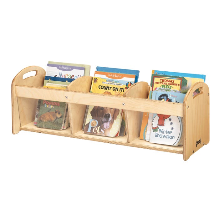 Jonti-Craft Toddler See-Thru Book Browser, 36 x 12 x 12-1/2 Inches