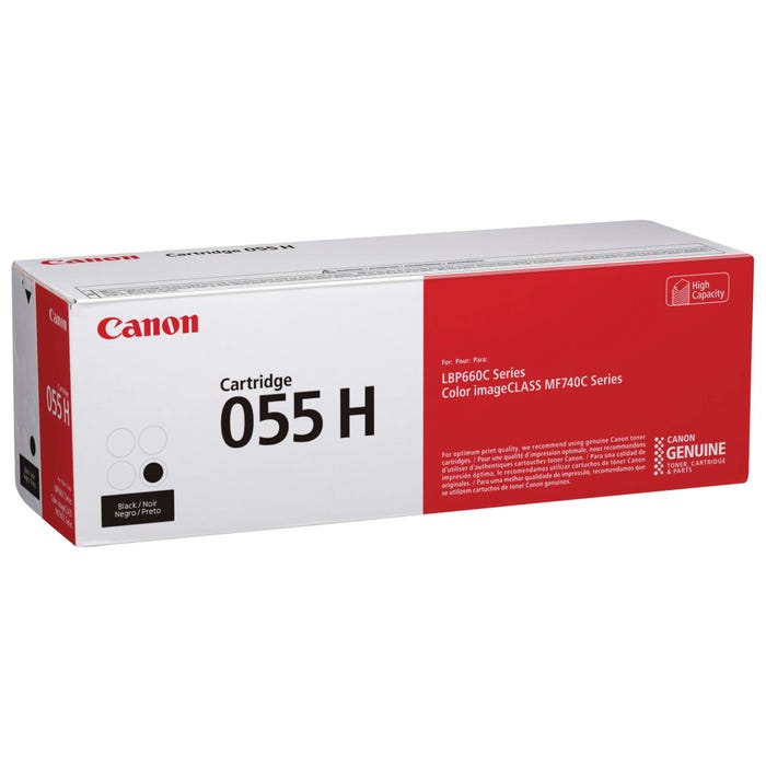 Canon Ink Toner Cartridge, CRTDG055HBK, Black