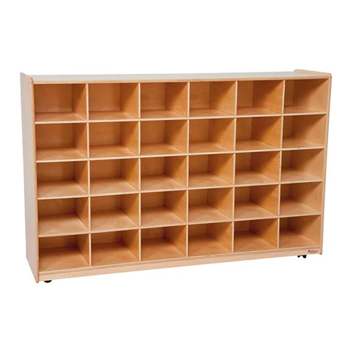 Wood Designs Cubby Unit Without Trays, Plywood, 58 x 15 x 38 Inches