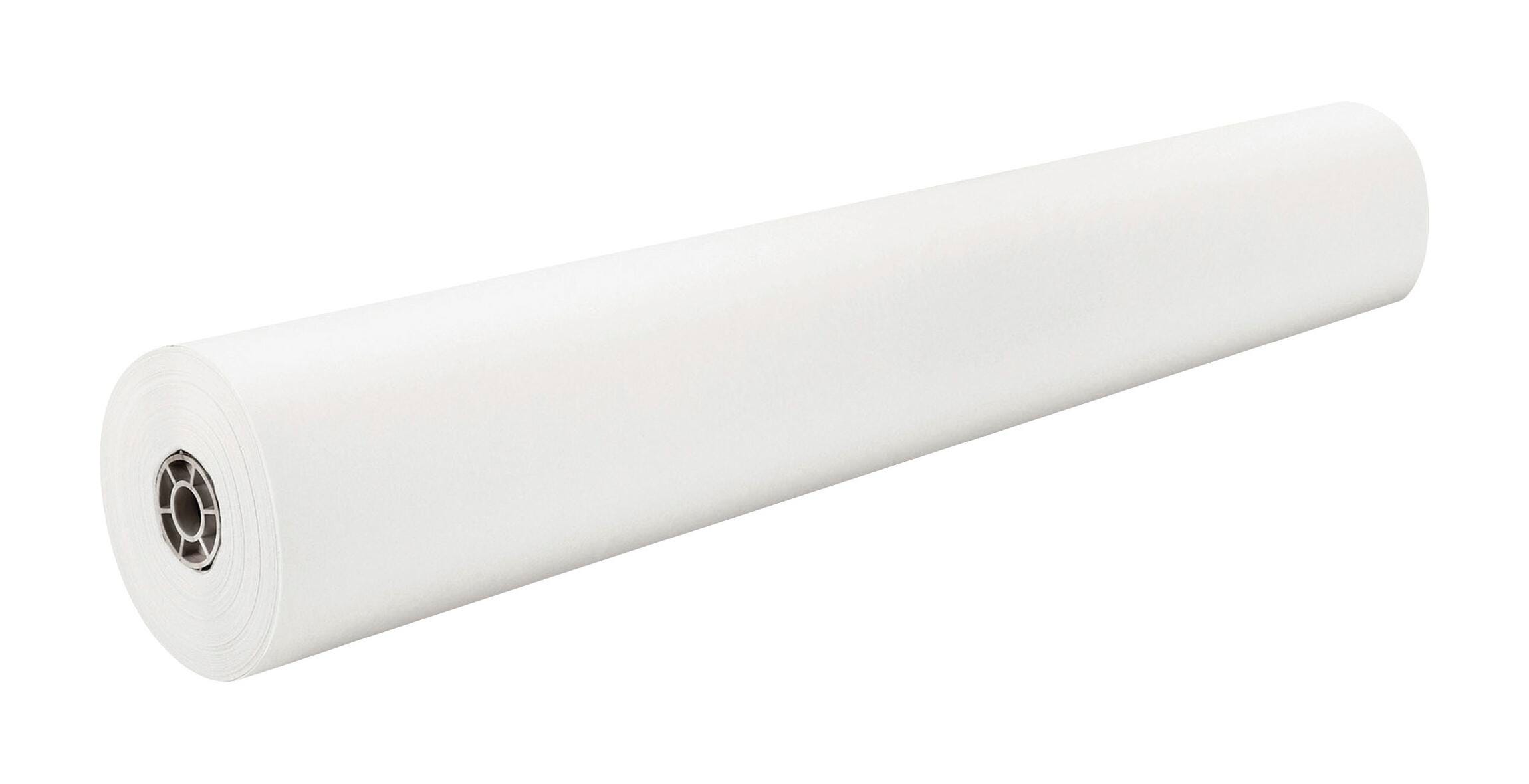 Rainbow Kraft Duo-Finish Kraft Paper Roll, 40 lb, 36 Inches x 1000 Feet, White 027288