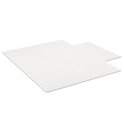 ES Robbins EverLife Chair Mat for Medium Pile Carpet, 45 x 53 Inches with Lip, Clear