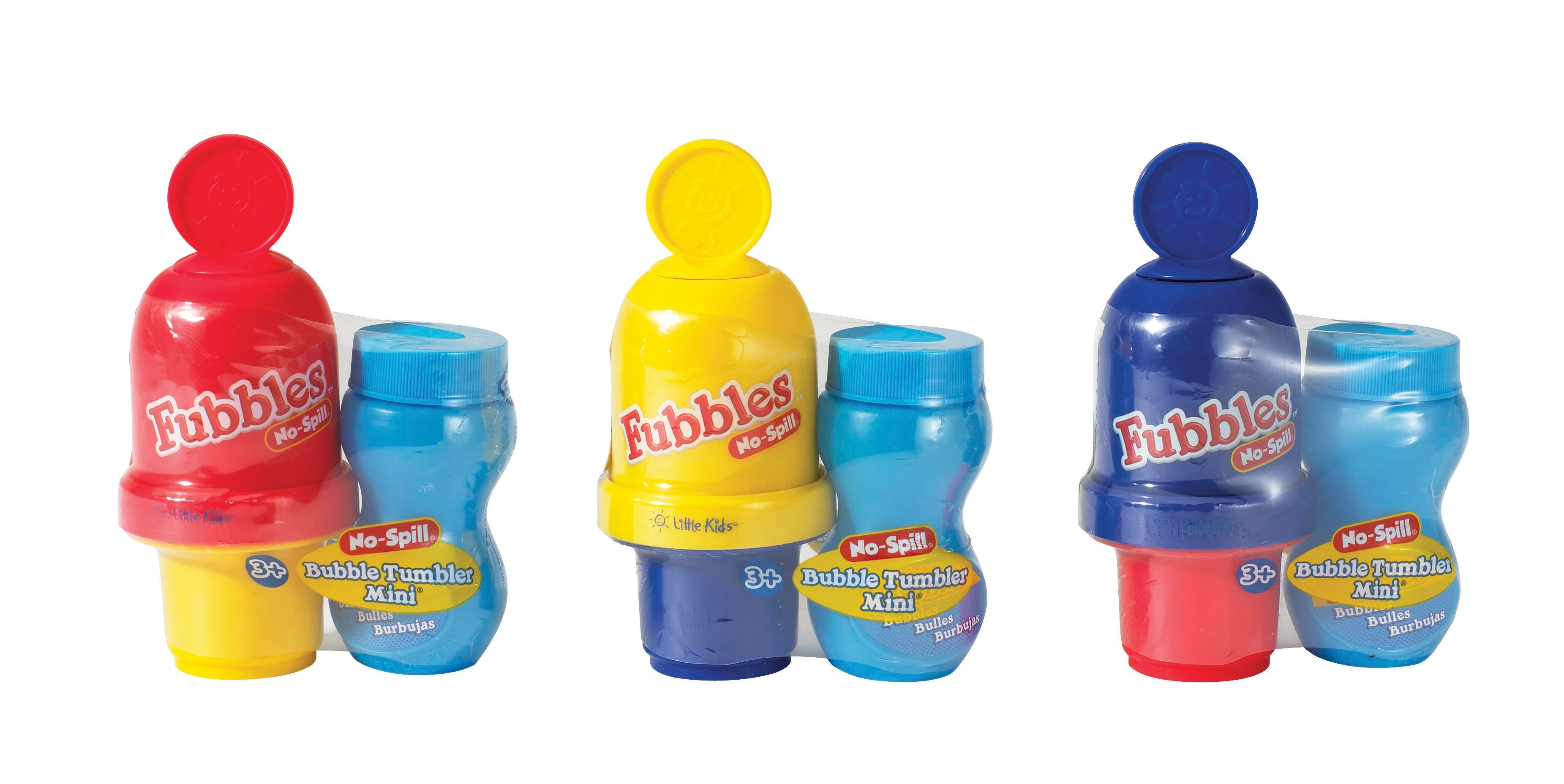 Little Kids Fubbles No-Spill Mini Bubble Tumblers, Set of 24, Item Number 1016677