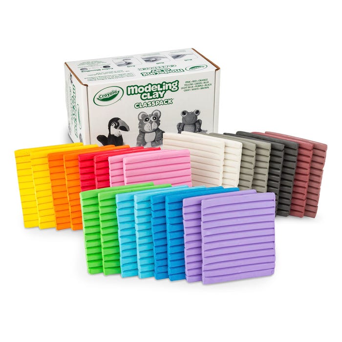 Crayola Modeling Clay Classpack, Assorted Colors, Set of 288