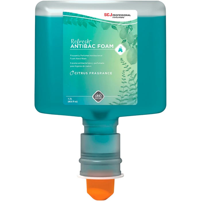 SC Johnson Antibacterial Foam Hand Soap, 40.6 Fluid Ounces