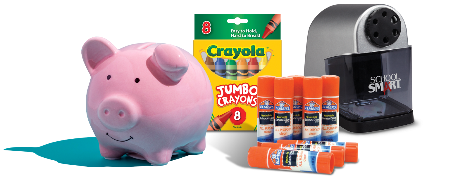 Piggy Bank with Products