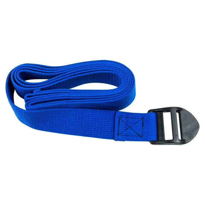 Aeromat Yoga Strap, 1-1/2 Inches x 8 Feet, Blue