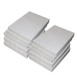 School Smart Zaner-Bloser Handwriting Paper, 10-1/2 x 8 Inches, Grade K, 500 Sheets, Pack of 10