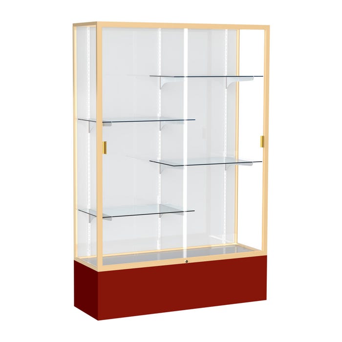 Ghent Spirit Series Unlighted Floor Case With Sliding Doors
