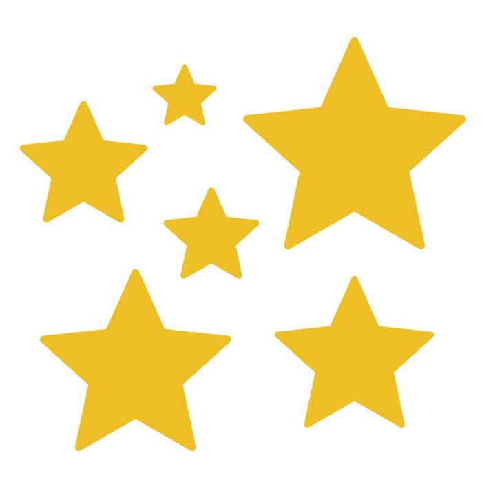 AccuCut Star Die Set #3, Jumbo, Set of 2