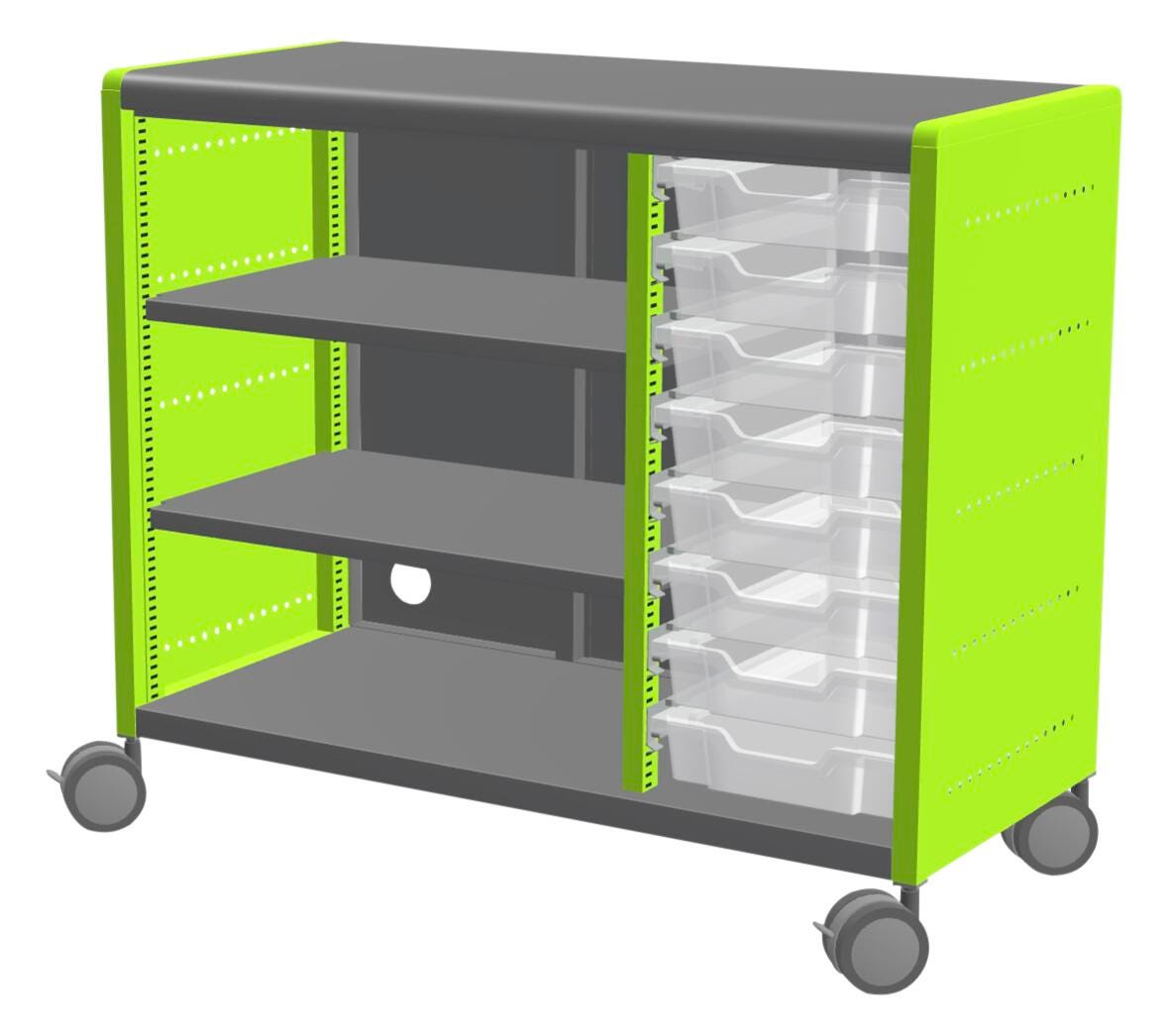 Image for Classroom Select Geode Medium Cabinet, 2 Shelves from School Specialty