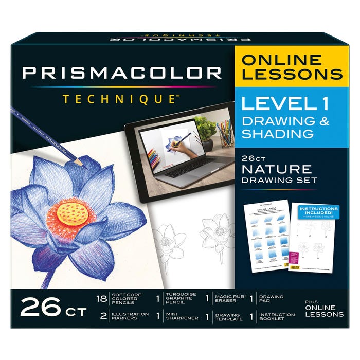 Prismacolor Technique Nature Drawing Kit, Level 1