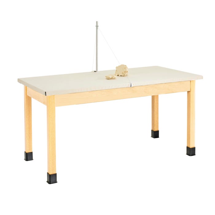 Diversified Woodcrafts Clay Wedging Table, 60 x 30 x 30 Inches, Maple