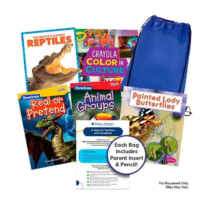 Achieve It! Take Home Reading Bag: High-Interest Nonfiction, Grade 1