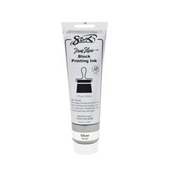 Sax Water Soluble Block Printing Ink, 5 Ounce Tube, Silver 461981