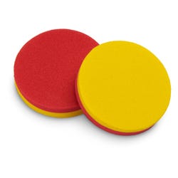 SI Manufacturing Foam Two-Color Counters, Pack of 200