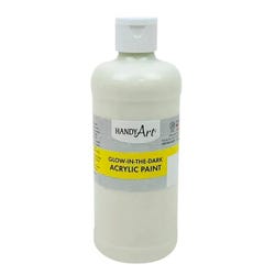 Handy Art Acrylic Paint, Pint, Glow In The Dark, Item Number 2103342