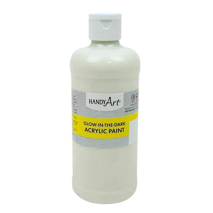 Handy Art Acrylic Paint, Pint, Glow In The Dark
