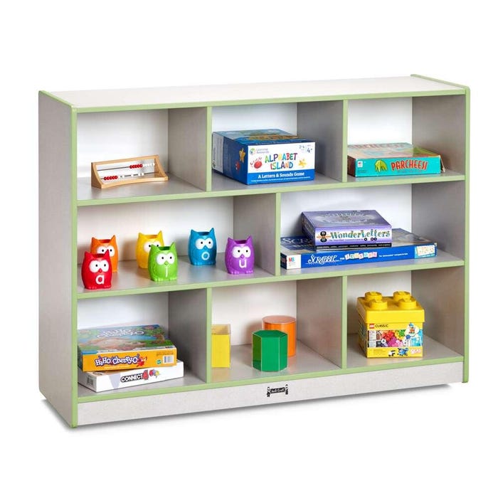 Jonti-Craft Rainbow Accents Super-Sized Single Storage Unit - 48 x 15 x 35-1/2 Inches