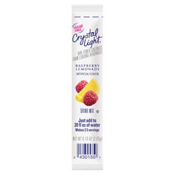 Crystal Light On-The-Go Drink Mix, Raspberry Lemonade, 30 Sticks, Item Number 2023801