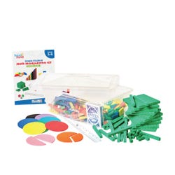 Hand2Mind Manipulative Kit Single Student, Grades 3 to 5, Set of 4, Item Number 2097312