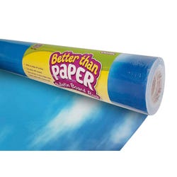 Teacher Created Resources Better Than Paper Bulletin Board Roll, Clouds 2005582