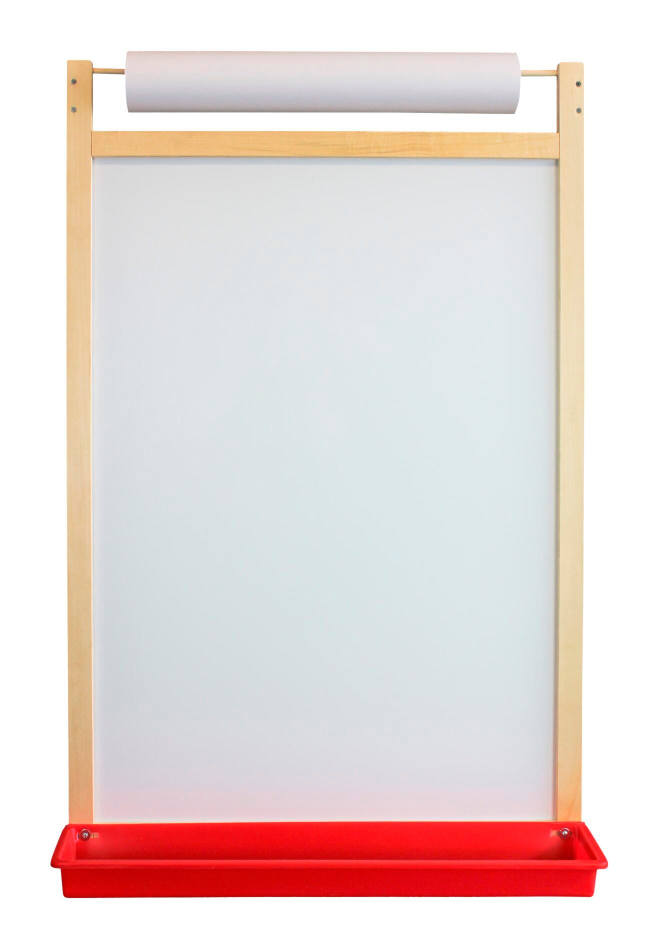 Crestline Magnetic Dry-Erase Wall Easel with Paper Roll, 24-1/2 x 6 x 37-1/2 Inches, Item Number 2103479