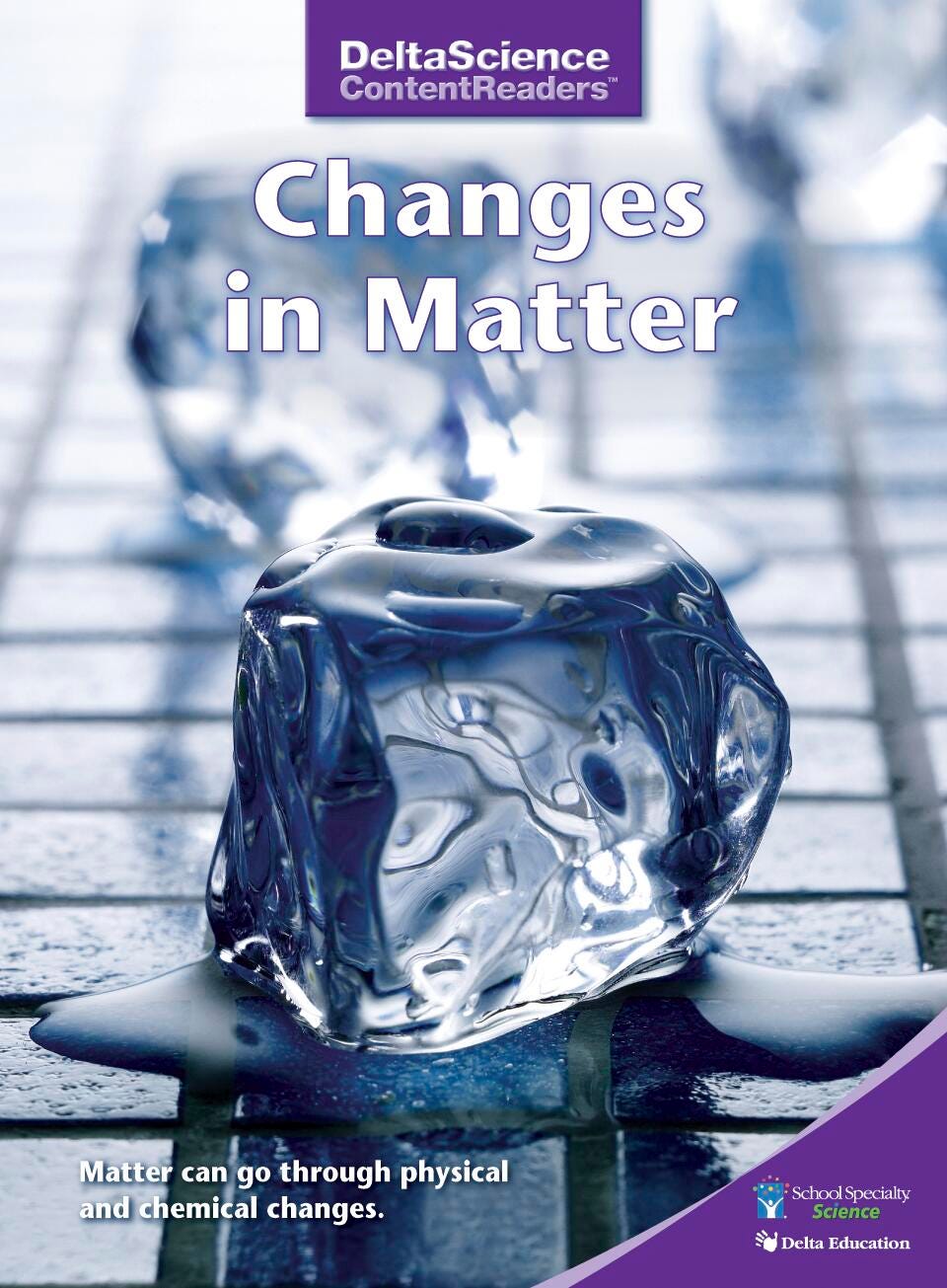 Delta Science Content Readers Changes in Matter Purple Book, Pack of 8, Item Number 1278113