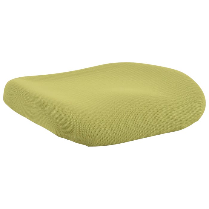 Classroom Select Padded Fabric Seat, 19-9/10 x 18-1/10 x 4/5 Inches, Green
