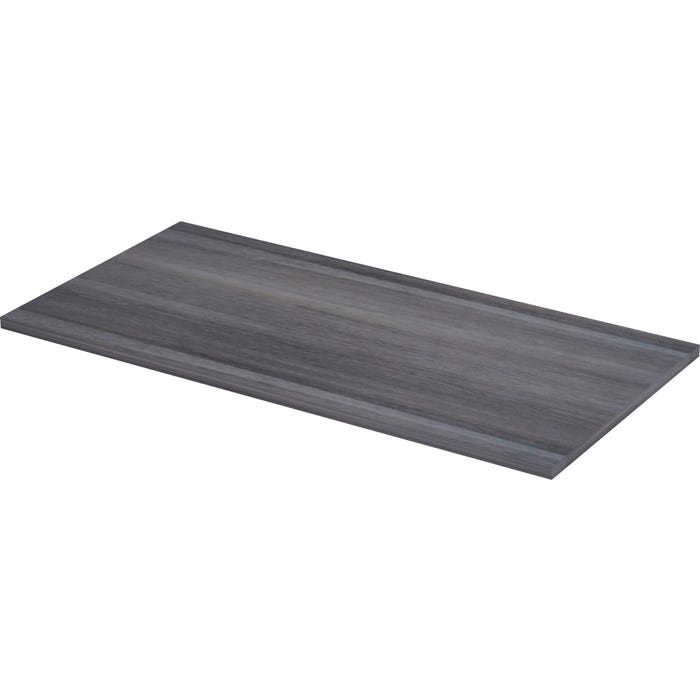 Lorell Relvance Series Charcoal Laminate, 47-1/2 x 23-1/2 x 1 inches - Top Only