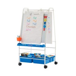 Copernicus Basic Reading Writing Center with Lids, 33 x 27 x 59 Inches, Item Number 2103023