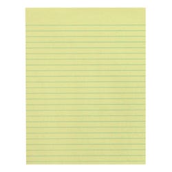 School Smart Composition Paper, No Margin, 8-1/2 x 11 Inches, Yellow, 500 Sheets 085430