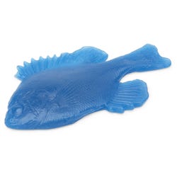 Nasco Fish Replica Rubber Stamp for Printmaking, Mini Blue Gill, Blue, 5-1/2 x 3-1/2 Inch