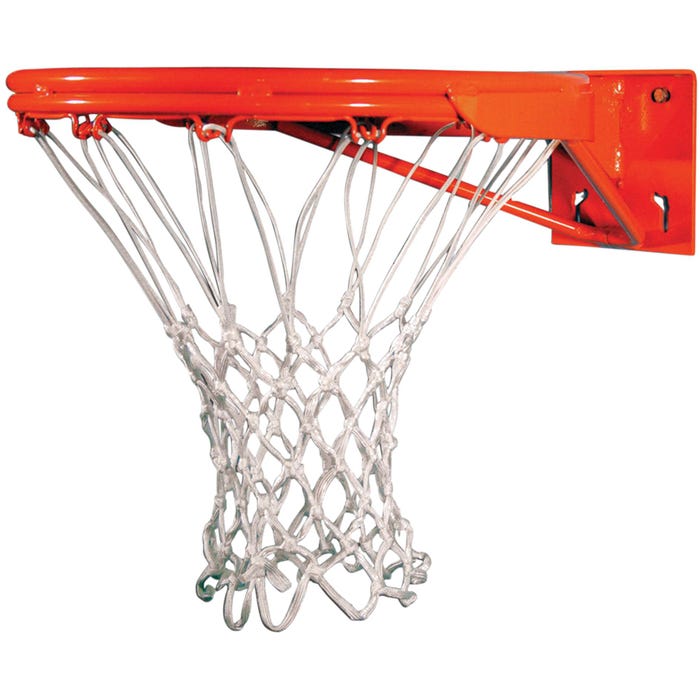 Gared Single Rim Breakaway Basketball Goal, Scholastic Flex Rim