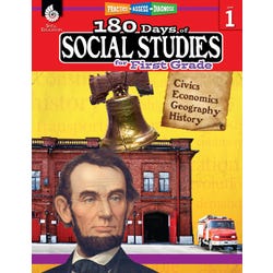 Shell Education 180 Days of Social Studies for First Grade