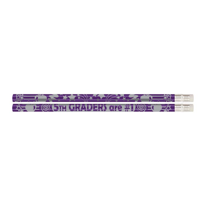 Musgrave Pencil Co. 5th Graders Are #1 Pencils, Pack of 12