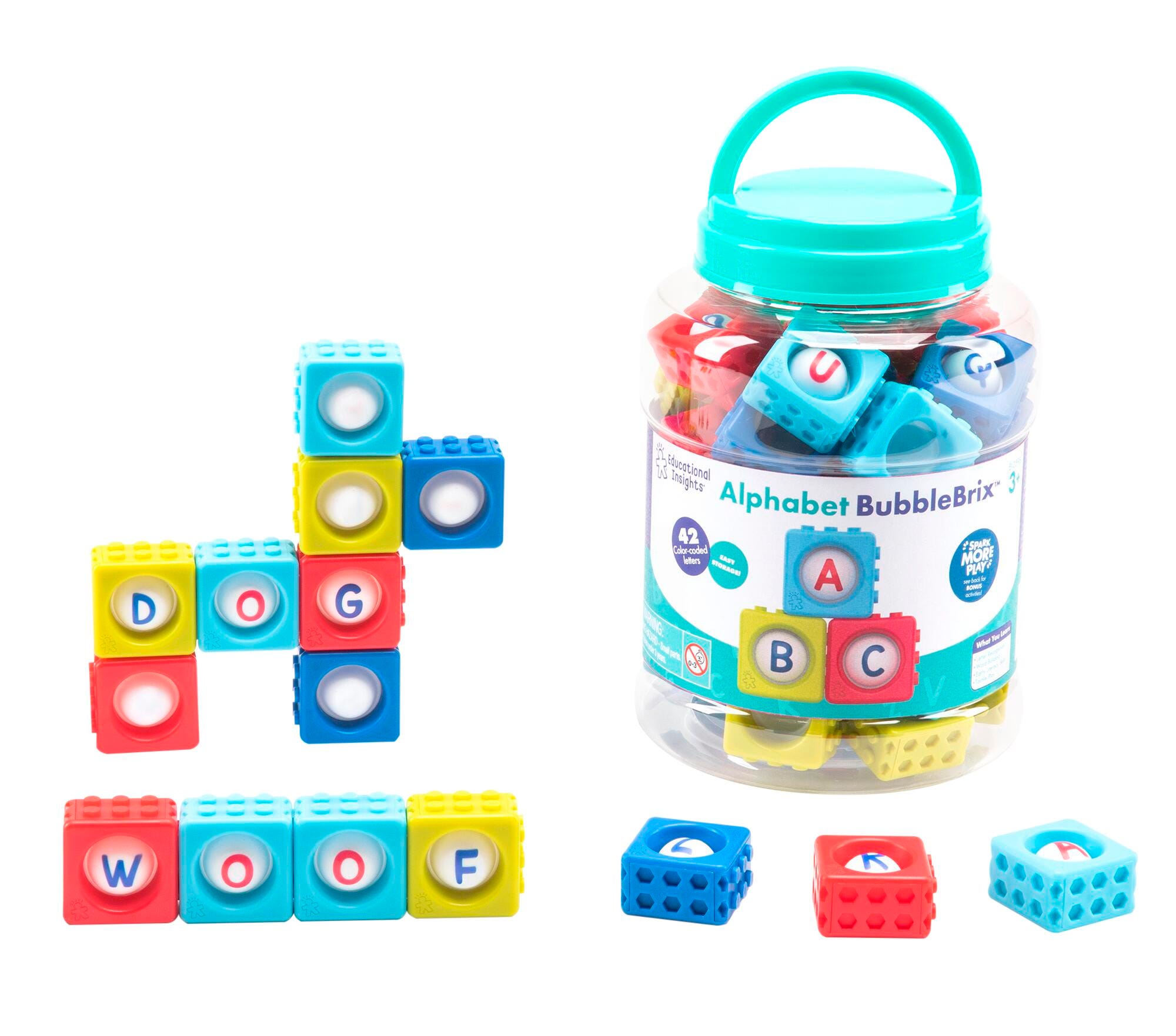 Educational Insights Alphabet BubbleBrix 2118516