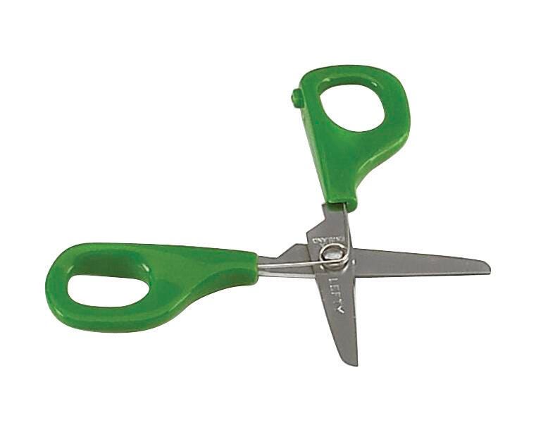 PETA Self Opening Scissor, 5 Inch, Left-Handed, Green, Item Number 1487813