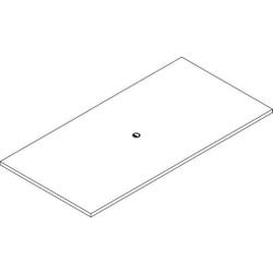 Lorell Prominence 2.0 Rectangular Conf. Tabletop, Modular, 96 x 48 x 1-1/2 Inches, Espresso
