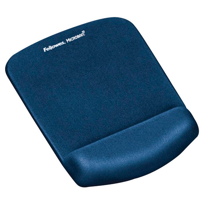 Fellowes PlushTouch Foam Mouse Pad, Blue