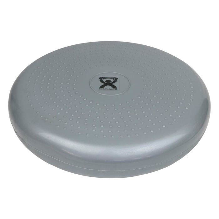 CanDo Inflatable Balance Disc, 14 Inches, Silver