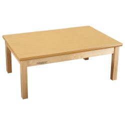 Childcraft Wood Table, Laminate Top, Rectangle, 60 x 30 x 20 Inches